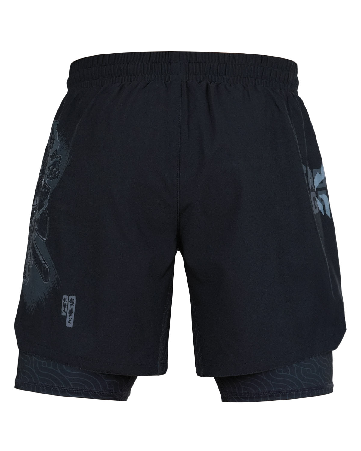 Spodenki treningowe 2w1 Samurai Shadow