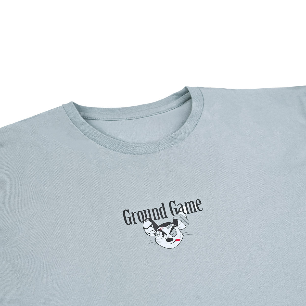 T-shirt Almighty Mouse Oversize (Niebieskoszary)