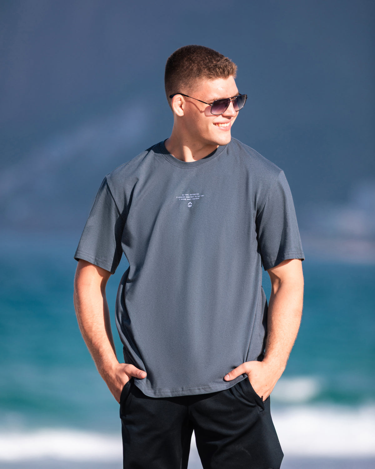 T-shirt Budo Oversize (Anthracite)
