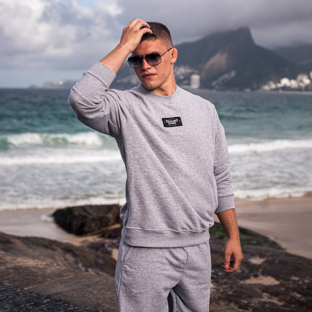 Bluza Crewneck Essential (Melanż)