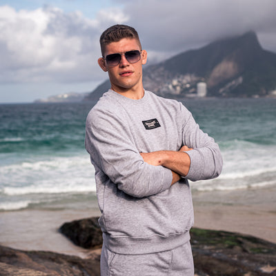 Crewneck Sweatshirt Essential (Grey Melange)