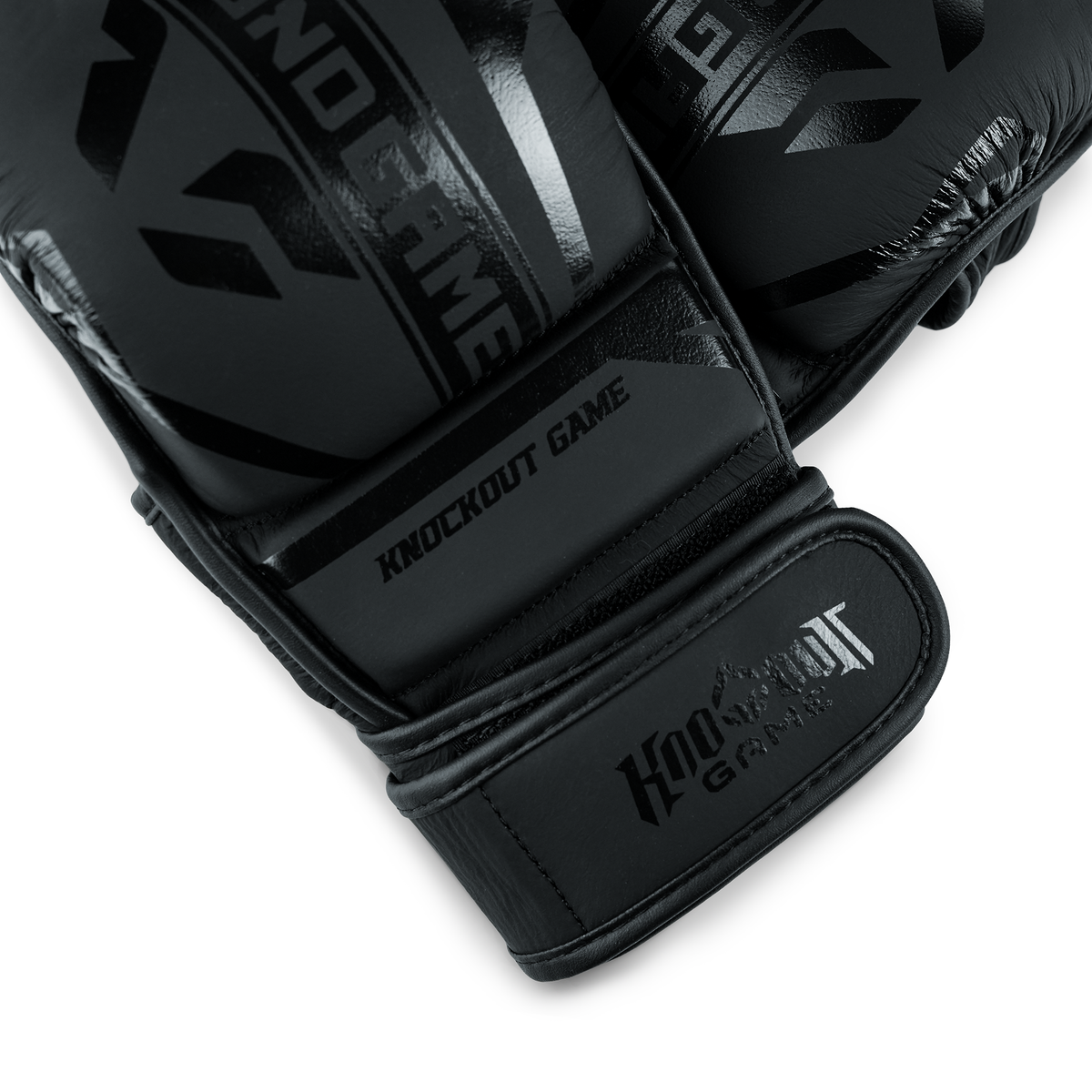 MMA Sparring Gloves Stripe Black