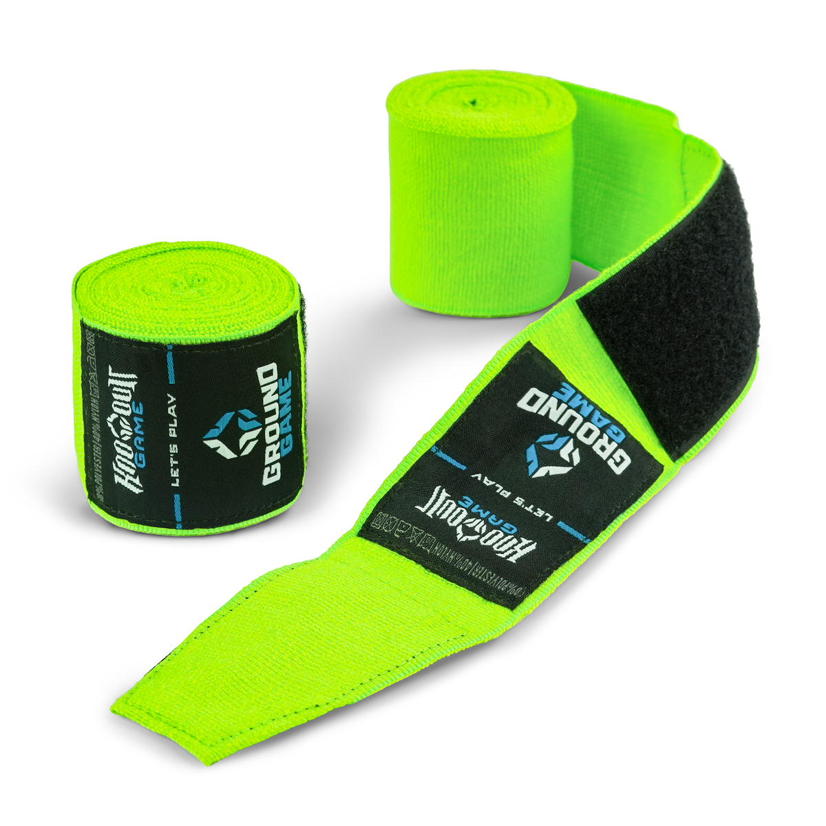 Bandaże / owijki bokserskie 4 m Neon (Zielone)