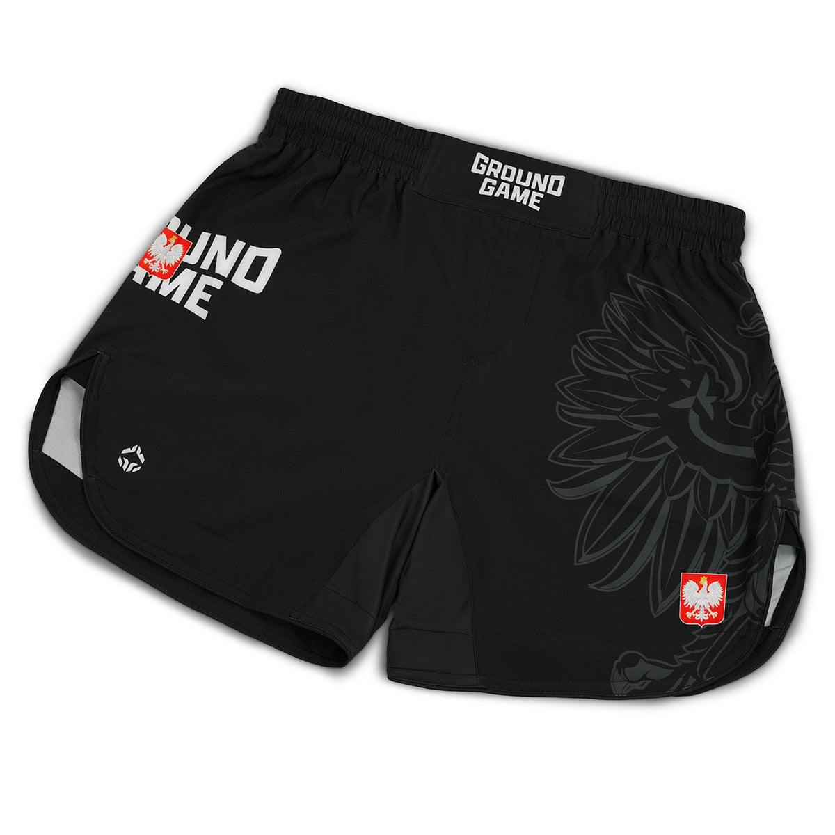 Lekkie spodenki MMA Polska 3.0 (Czarne)