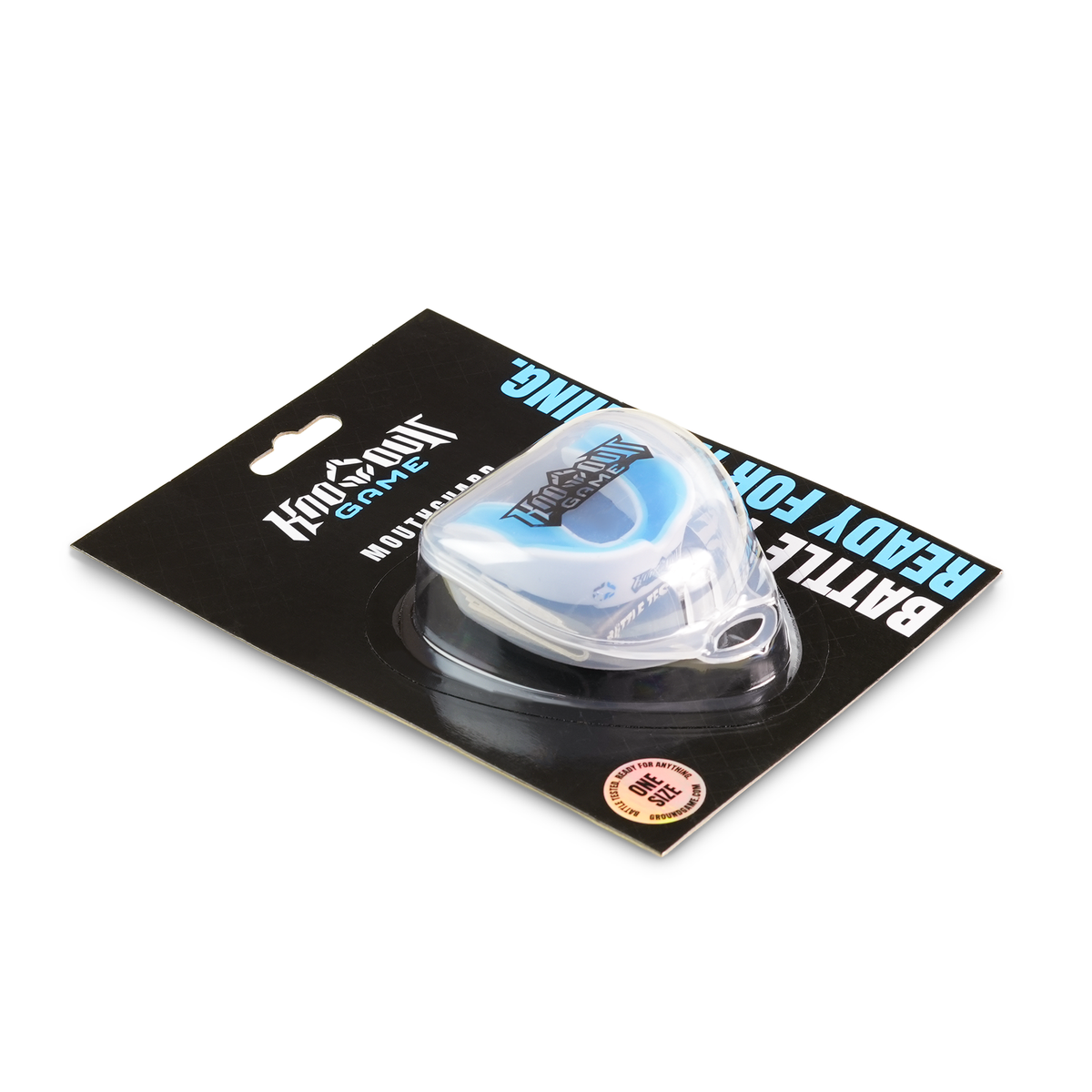 Mouthguard Logo (White)