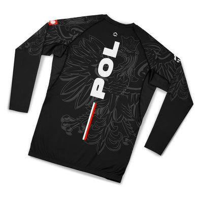 Rashguard Poland 3.0 long sleeve (Black)