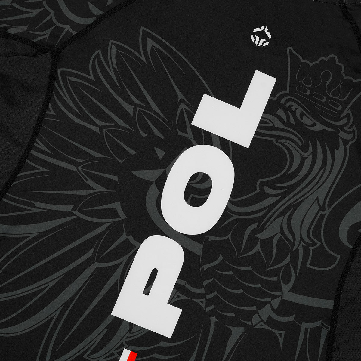 Rashguard Poland 3.0 short sleeve (Black)