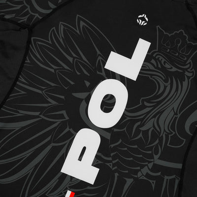 Rashguard Poland 3.0 short sleeve (Black)