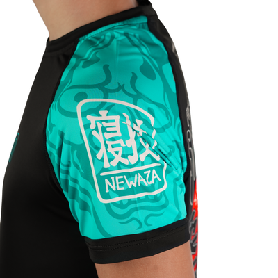 Rashguard dziecięcy Fukutsu krótki rękaw