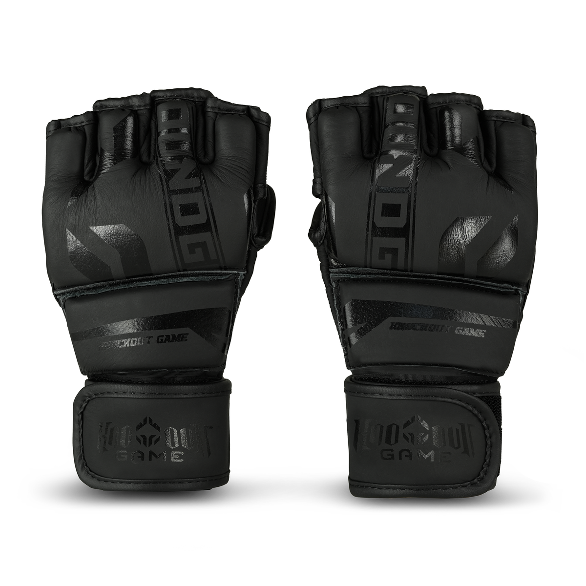 MMA Gloves Stripe Black