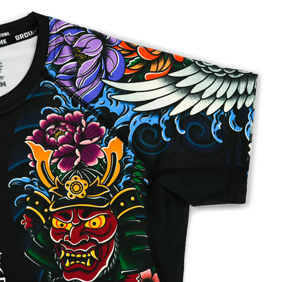 Rashguard damski Bushido 4.0 krótki rękaw