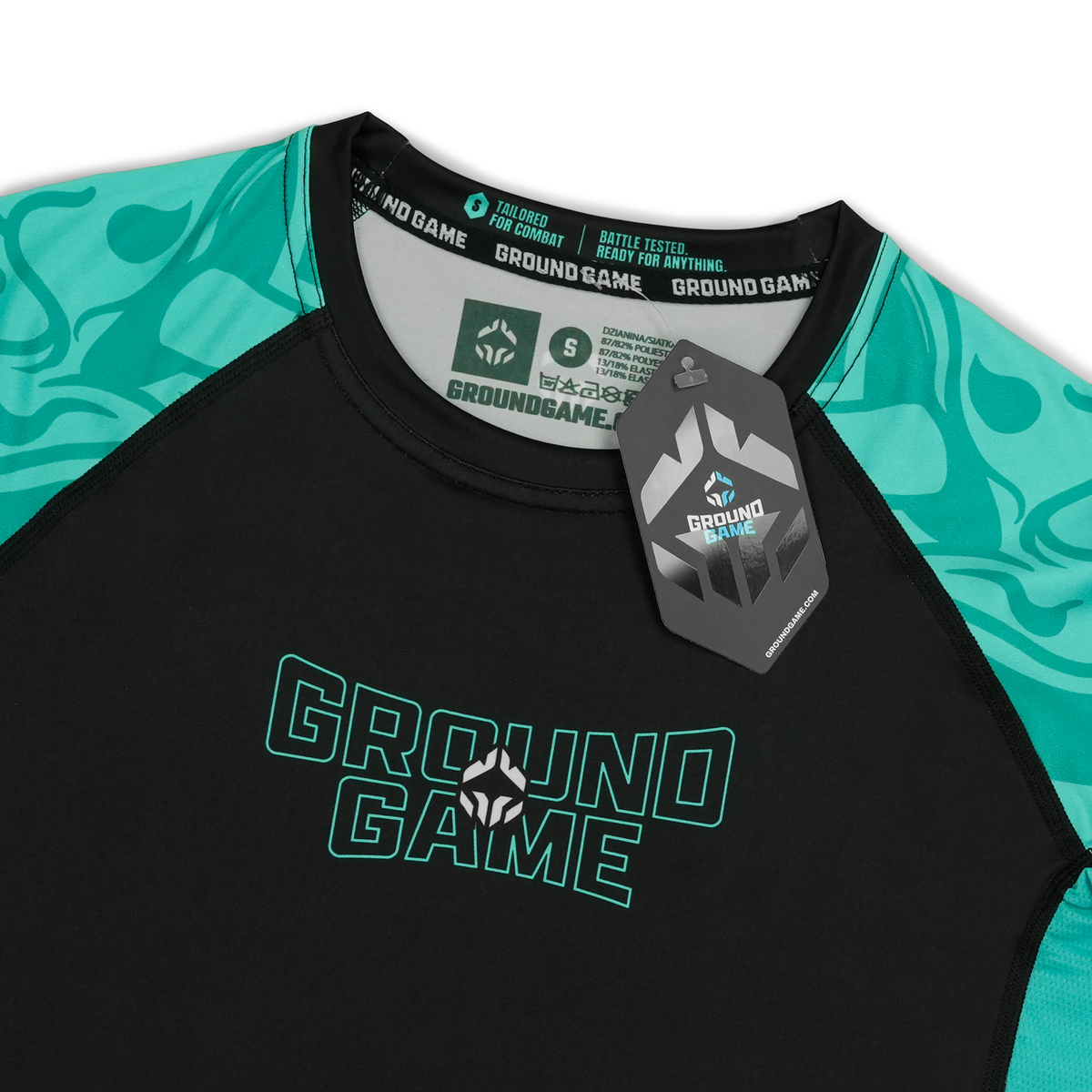 Rashguard damski Fukutsu krótki rękaw