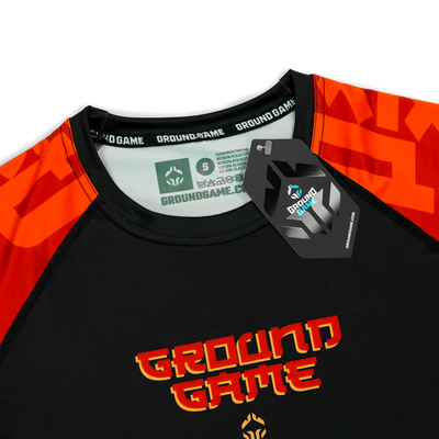 Rashguard damski Ramen Cat krótki rękaw