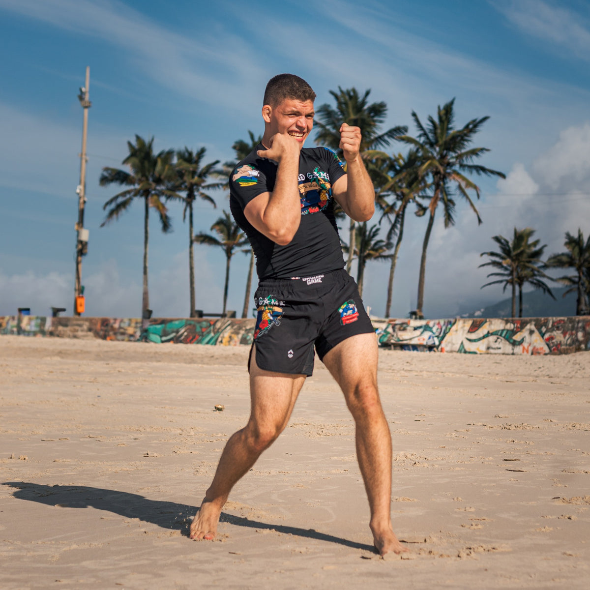 Light MMA Shorts Injury Collector