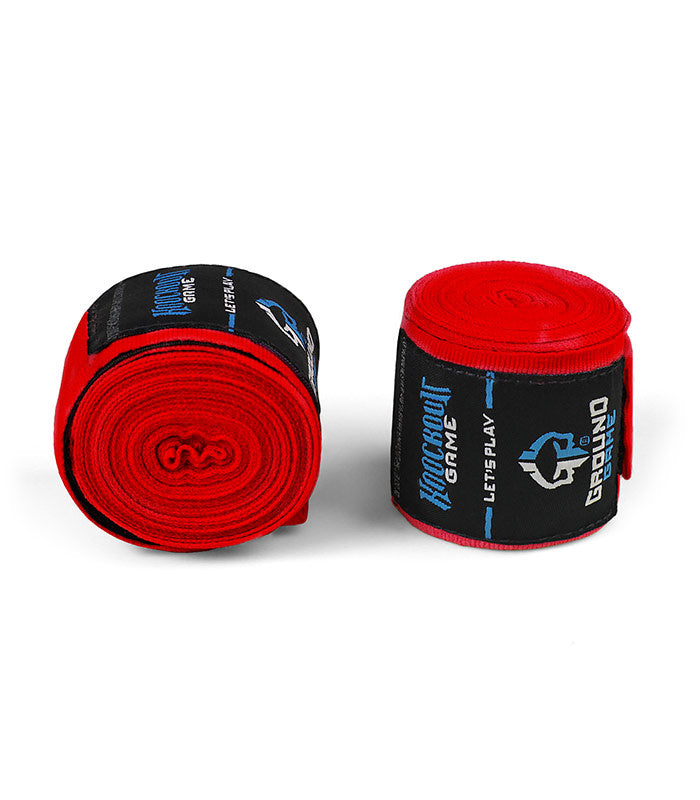 Bandaże / owijki bokserskie 2,5 m Classic (Czerwone)
