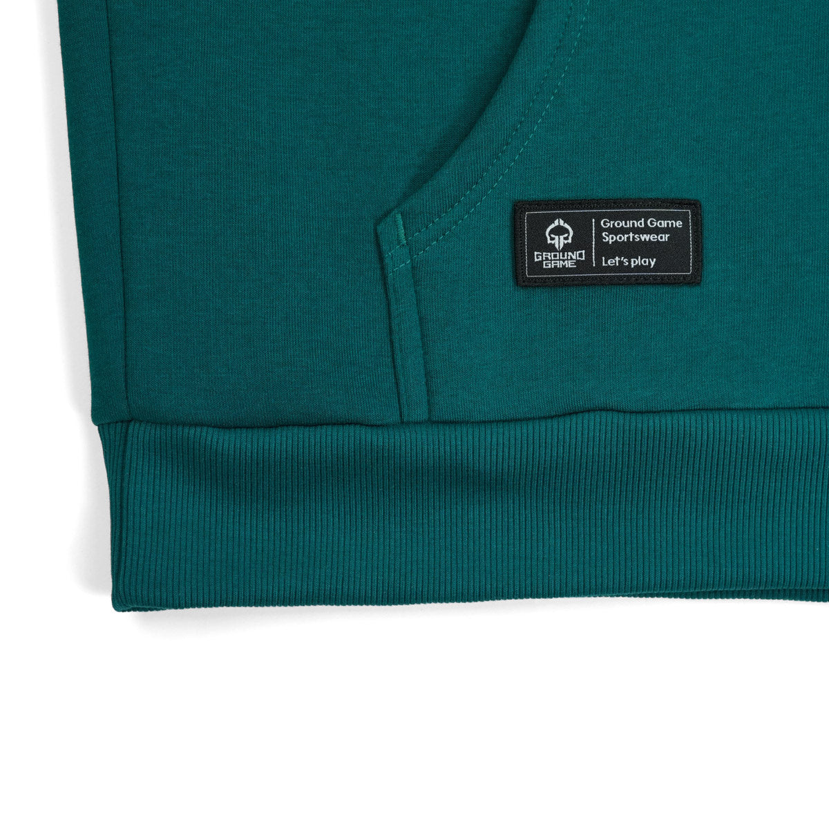 Bluza z kapturem Round (Zielona)