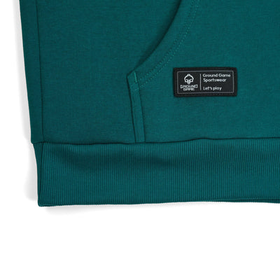 Bluza z kapturem Round (Zielona)