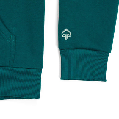 Bluza z kapturem Round (Zielona)