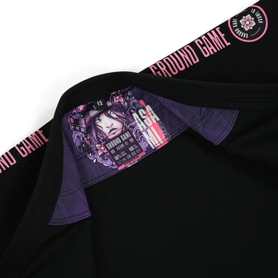 Dámske kimono / gi na BJJ Asami (čierne)