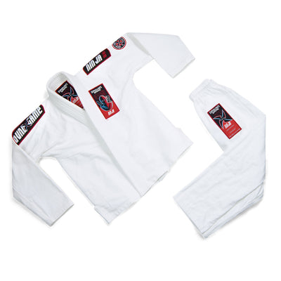 Kids' BJJ GI Ninja (White) + FREE Belt