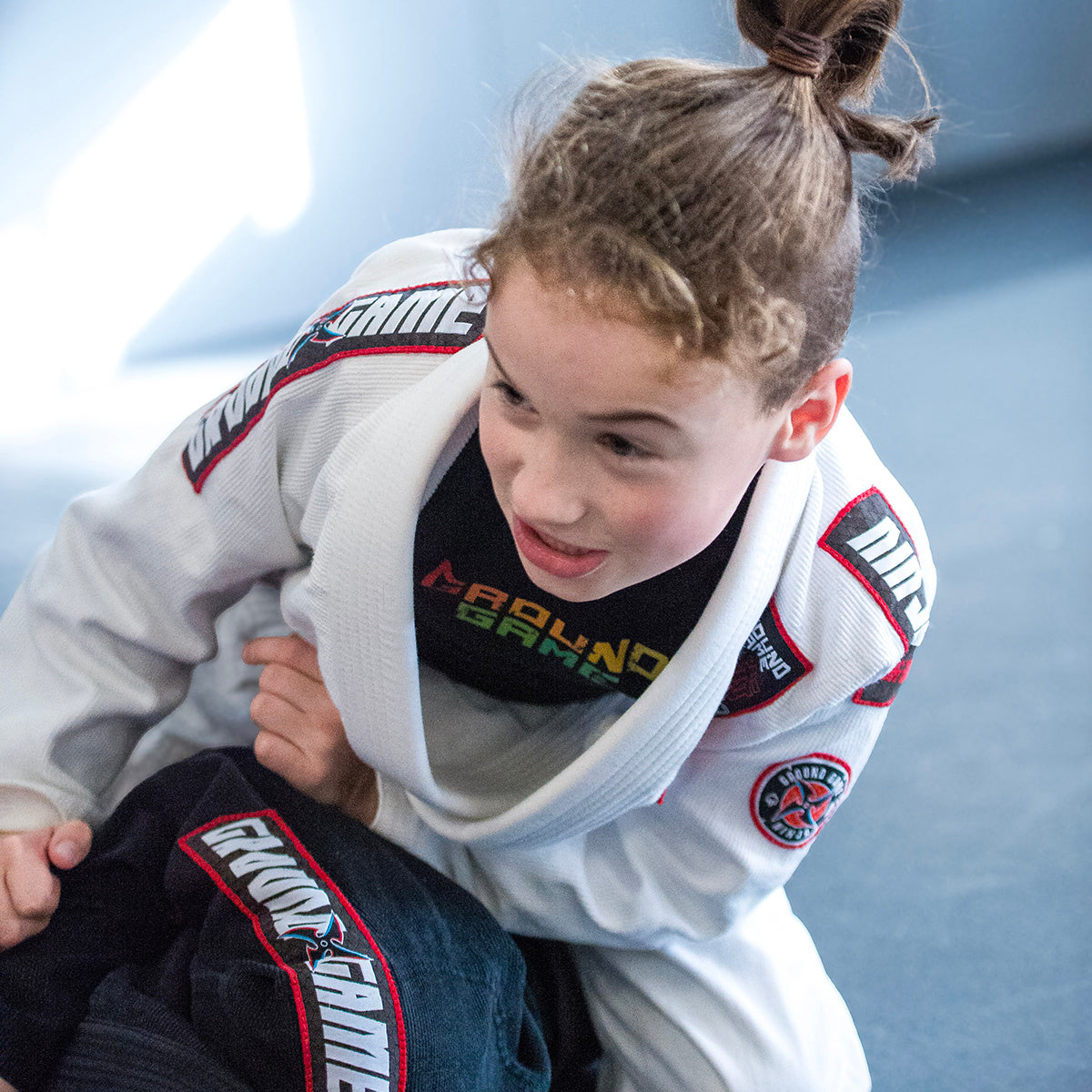 Kids' BJJ GI Ninja (White) + FREE Belt