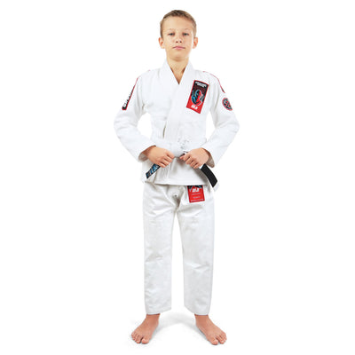 Kids' BJJ GI Ninja (White) + FREE Belt
