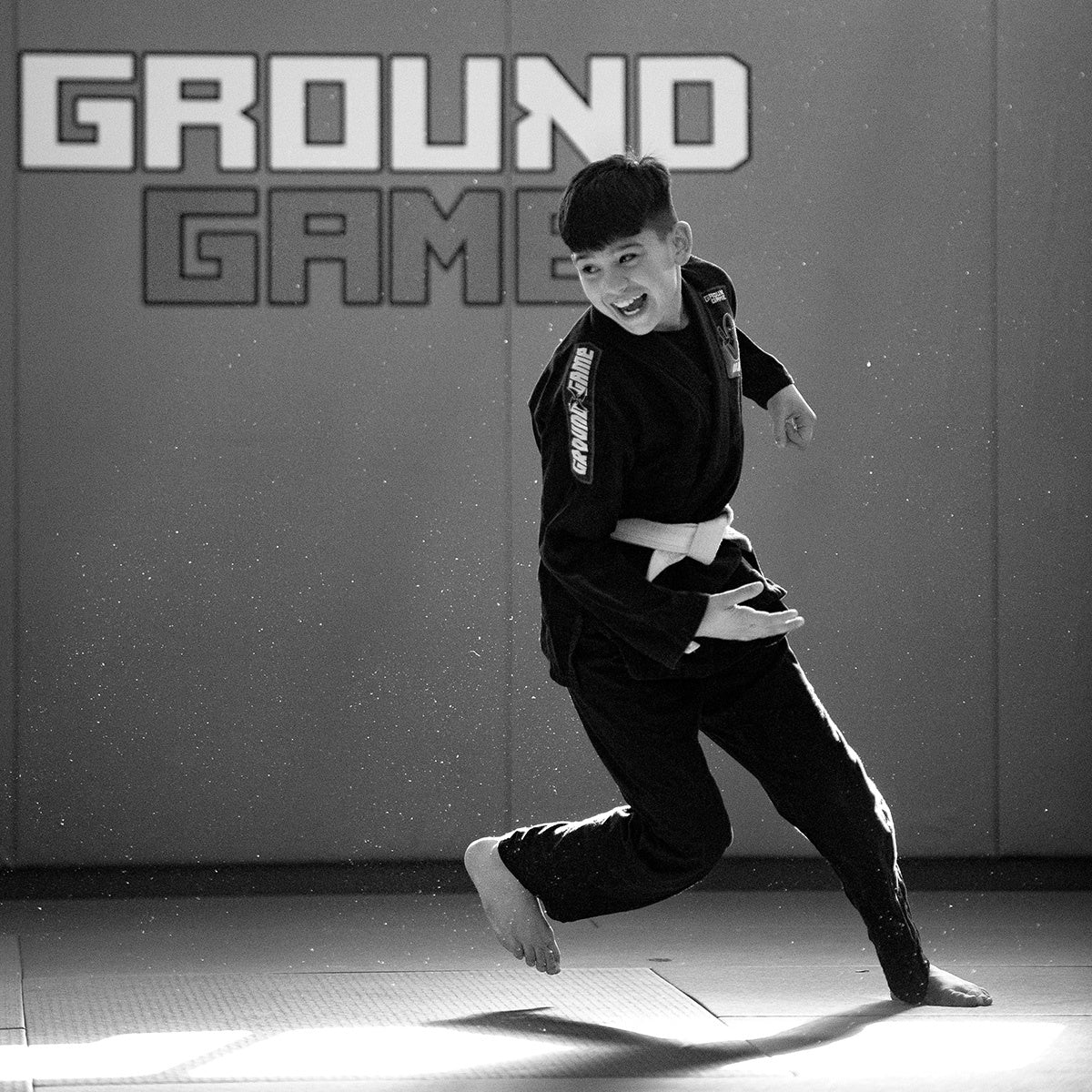 GI do BJJ dla dzieci Ninja (Czarne) + pas GRATIS