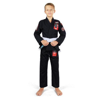 GI do BJJ dla dzieci Ninja (Czarne) + pas GRATIS
