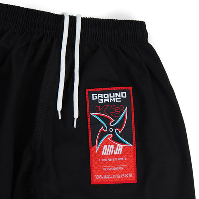GI do BJJ dla dzieci Ninja (Czarne) + pas GRATIS