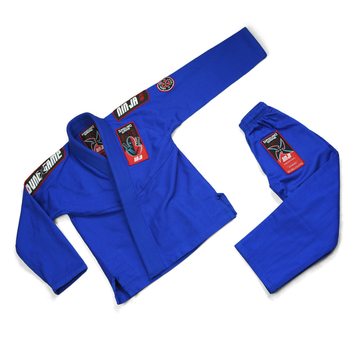 GI do BJJ dla dzieci Ninja (Niebieskie) + pas GRATIS