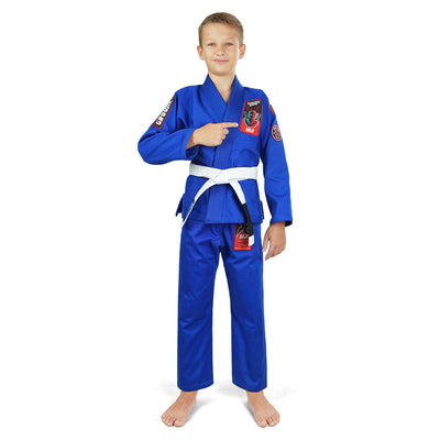 GI do BJJ dla dzieci Ninja (Niebieskie) + pas GRATIS