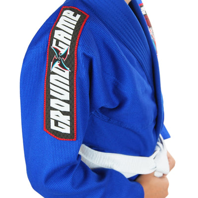 GI do BJJ dla dzieci Ninja (Niebieskie) + pas GRATIS