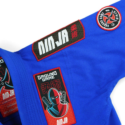 GI do BJJ dla dzieci Ninja (Niebieskie) + pas GRATIS