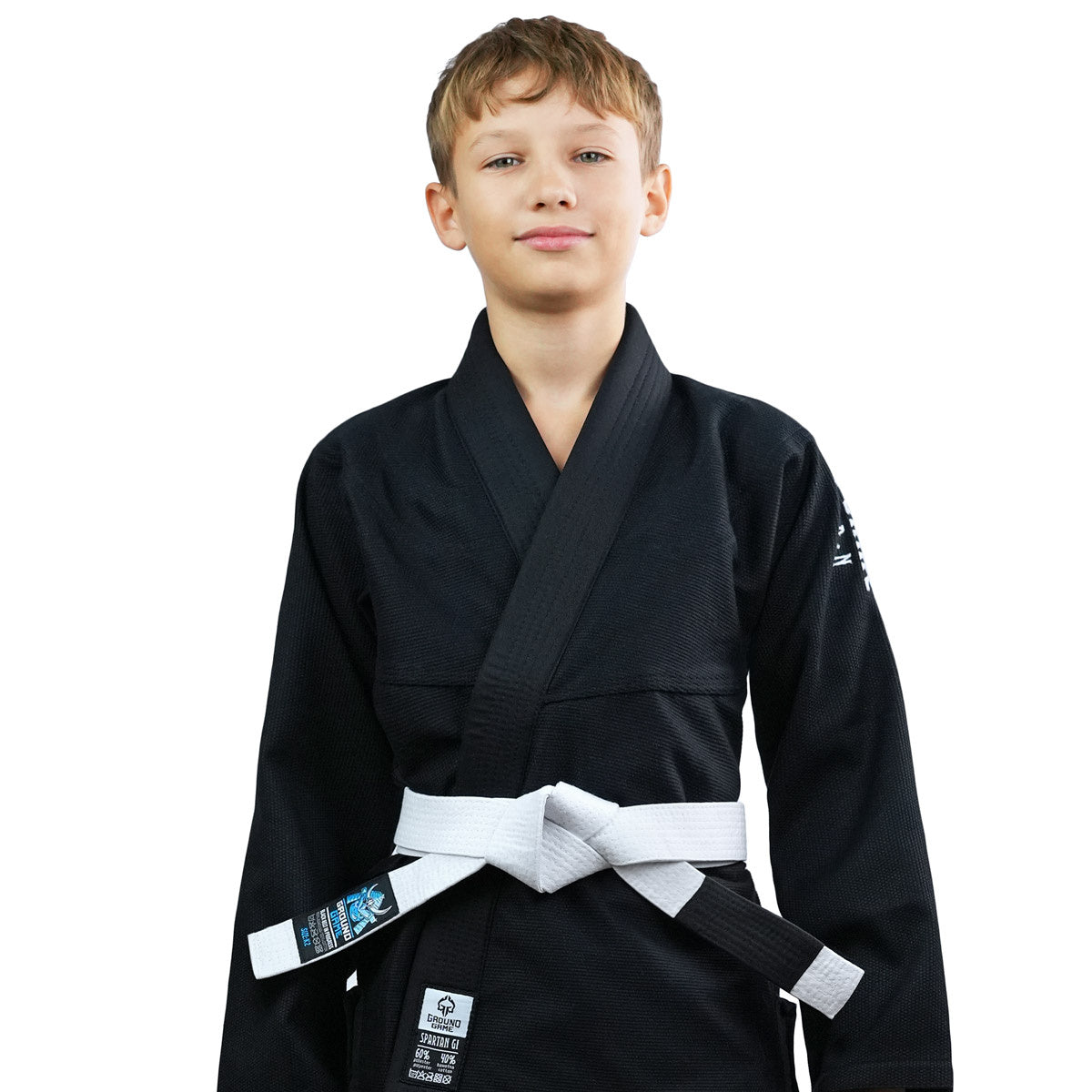 GI do BJJ dla dzieci Spartan (Czarne)