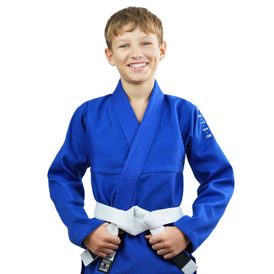 GI do BJJ dla dzieci Spartan (Niebieskie)