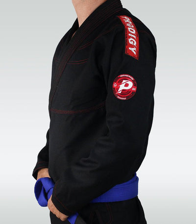 GI do BJJ dla nastolatków Prodigy (Czarne) + pas GRATIS