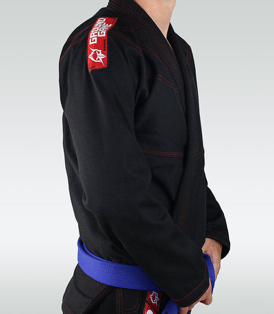 GI do BJJ dla nastolatków Prodigy (Czarne) + pas GRATIS