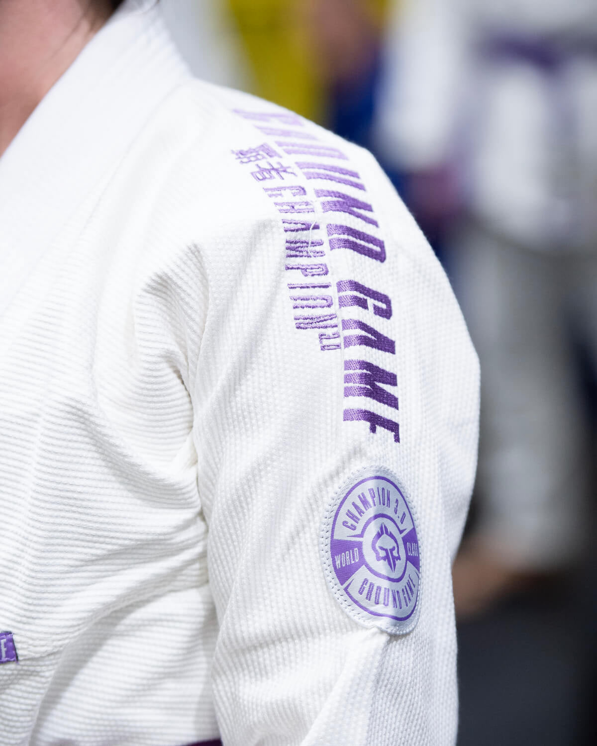 Kimono/GI damskie do BJJ Champion 3.0 Lavender (Białe) + pas GRATIS