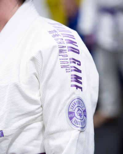 Kimono/GI damskie do BJJ Champion 3.0 Lavender (Białe) + pas GRATIS