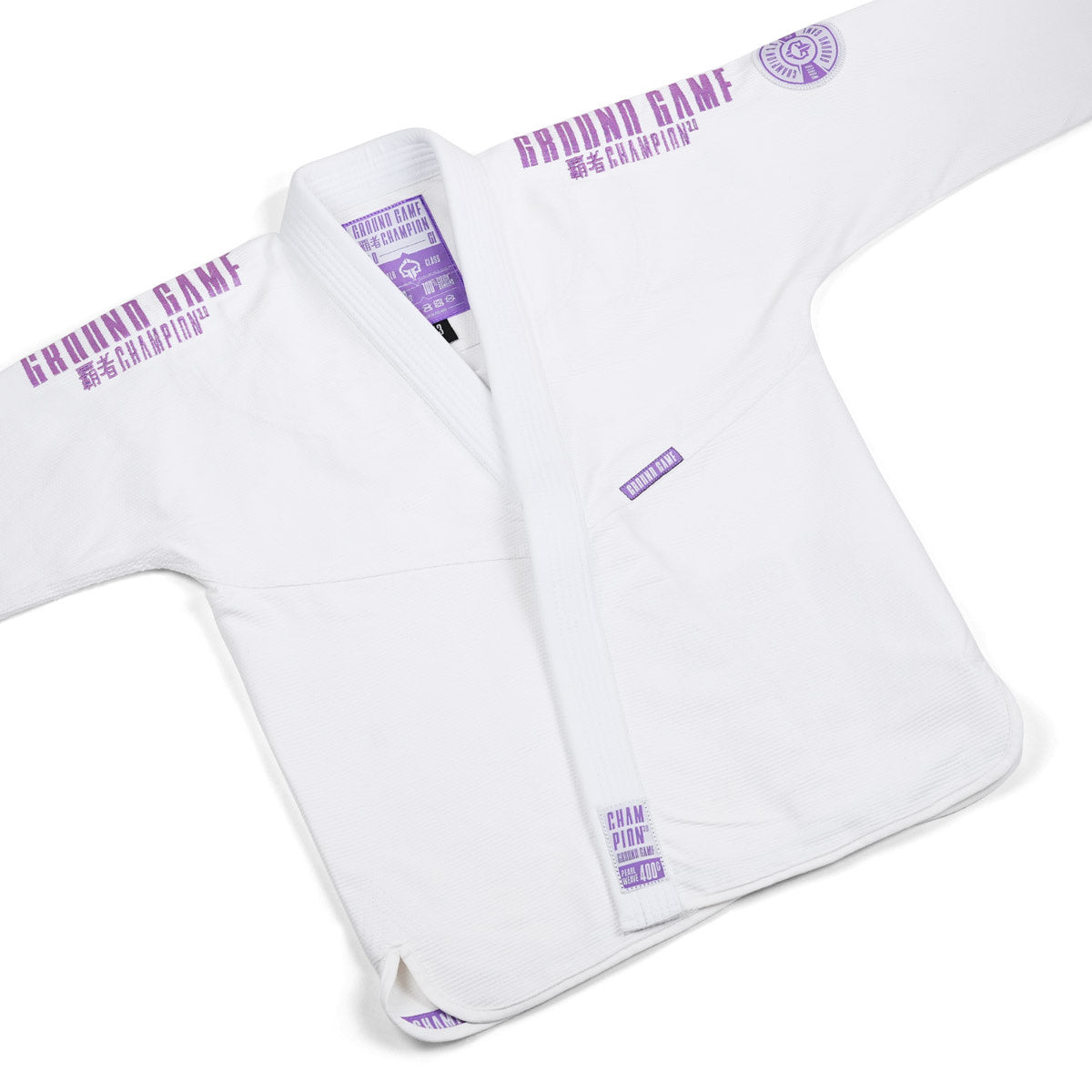 Kimono/GI damskie do BJJ Champion 3.0 Lavender (Białe) + pas GRATIS