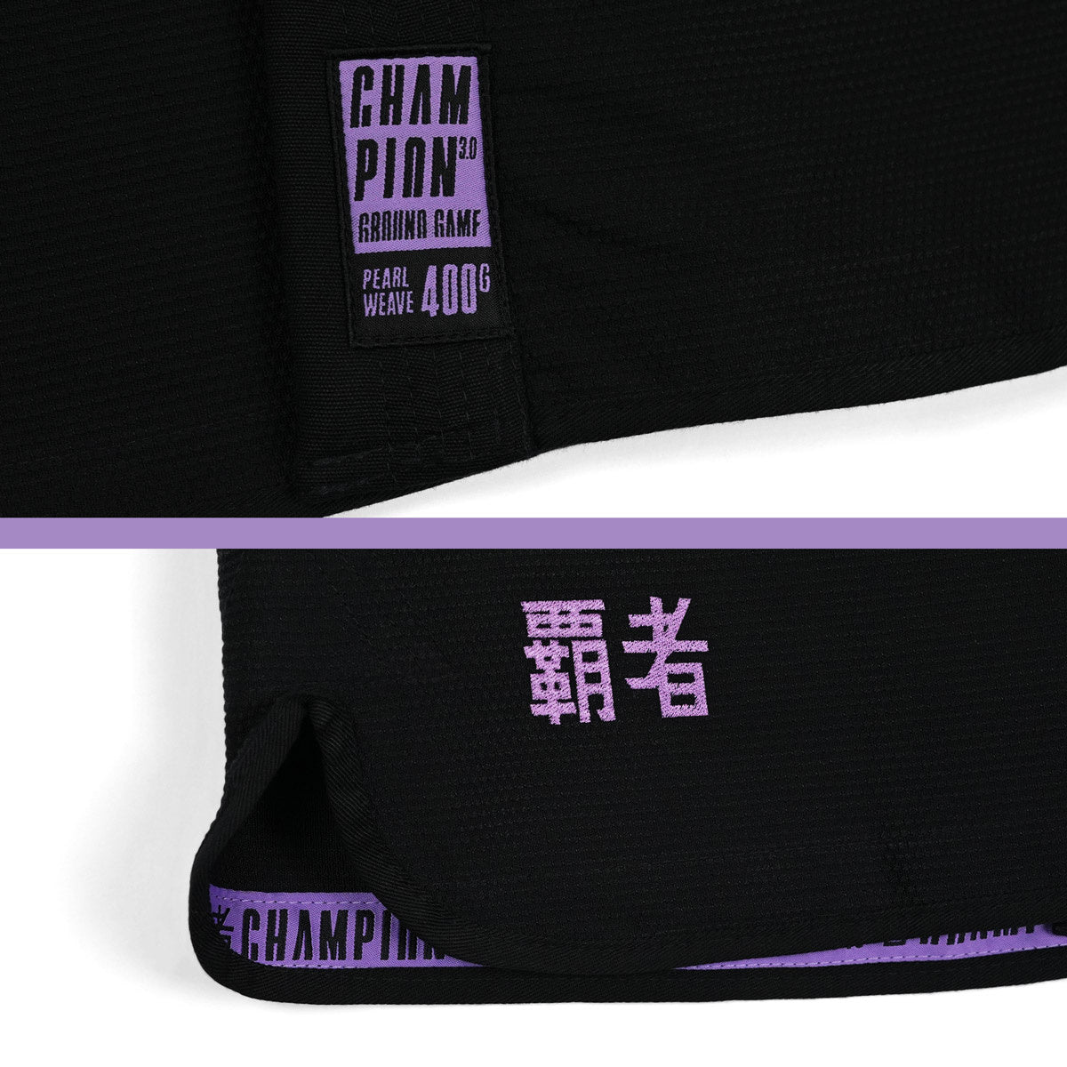 Women's BJJ GI Champion 3.0 Lavender (Black) + FREE Belt