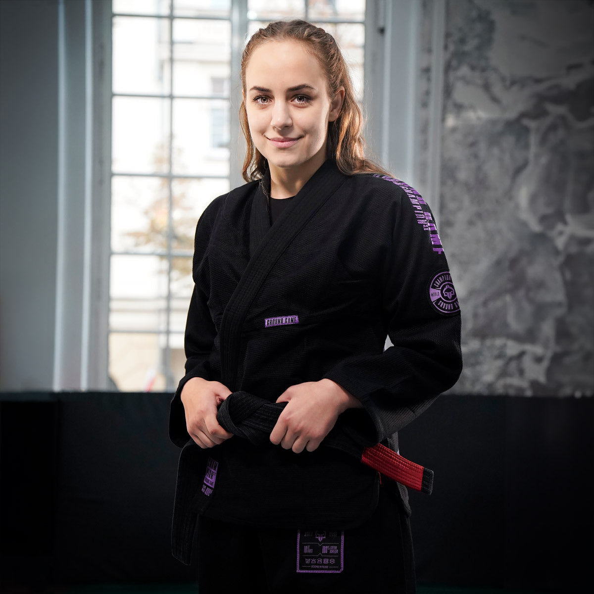 Women's BJJ GI Champion 3.0 Lavender (Black) + FREE Belt
