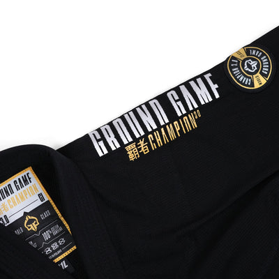 BJJ GI Champion 3.0 (Black) + FREE Belt