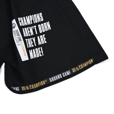 BJJ GI Champion 3.0 (Black) + FREE Belt