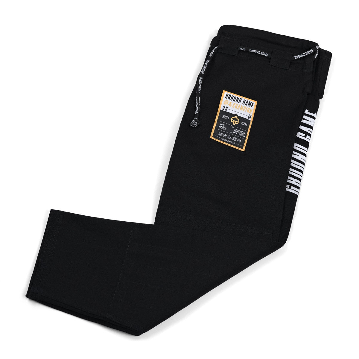 BJJ GI Champion 3.0 (Black) + FREE Belt