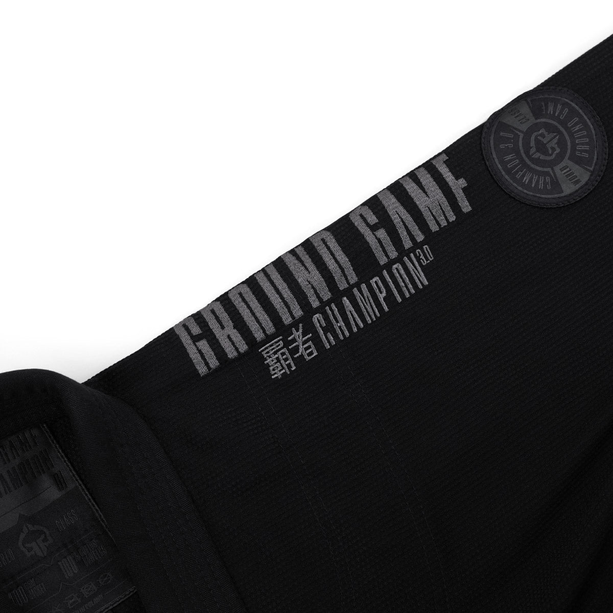 BJJ GI Champion 3.0 Shadow (Black) + FREE Belt