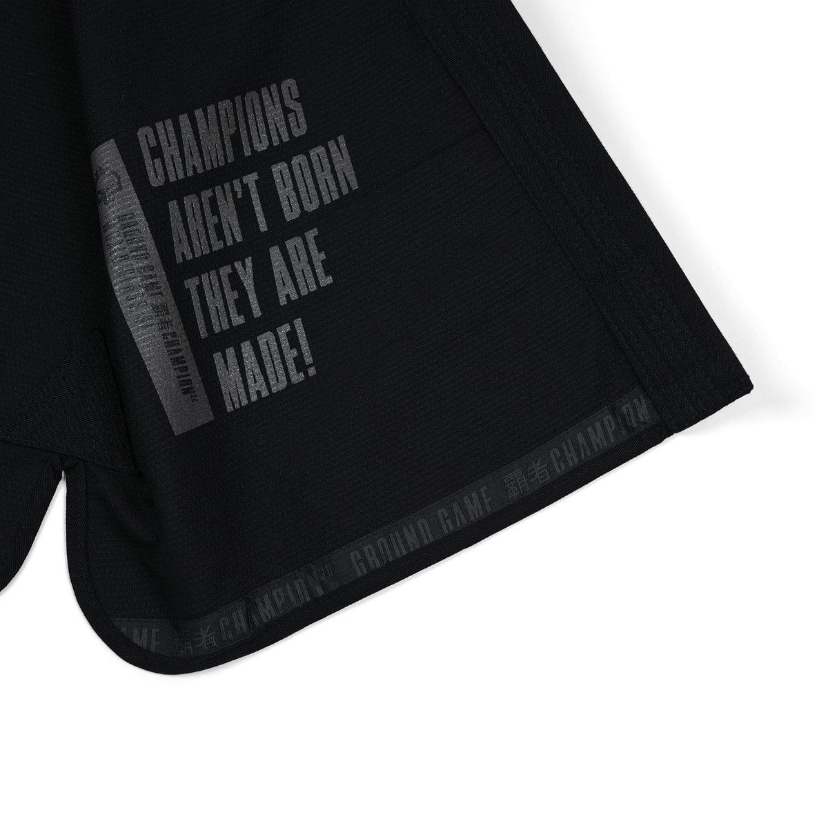 BJJ GI Champion 3.0 Shadow (Black) + FREE Belt