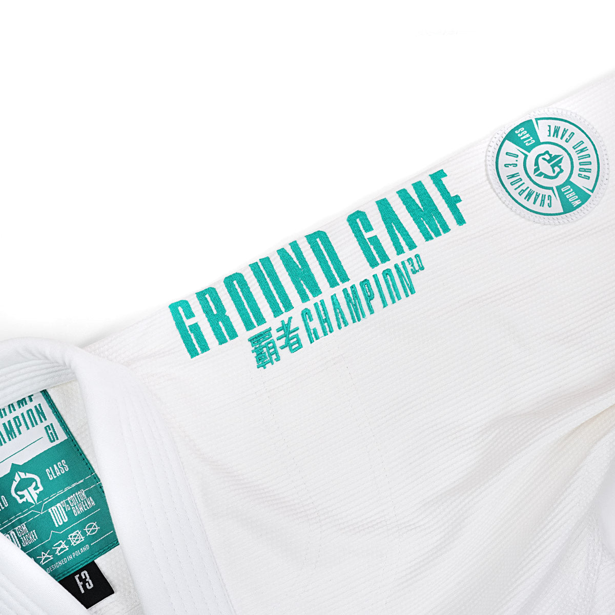 Kimono/gi damskie do BJJ Champion 3.0 Mint (Białe) + pas GRATIS
