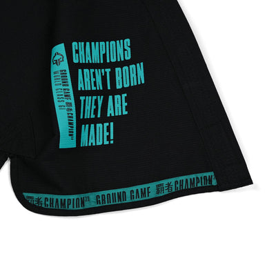 Kimono/gi damskie do BJJ Champion 3.0 Mint (Czarne) + pas GRATIS