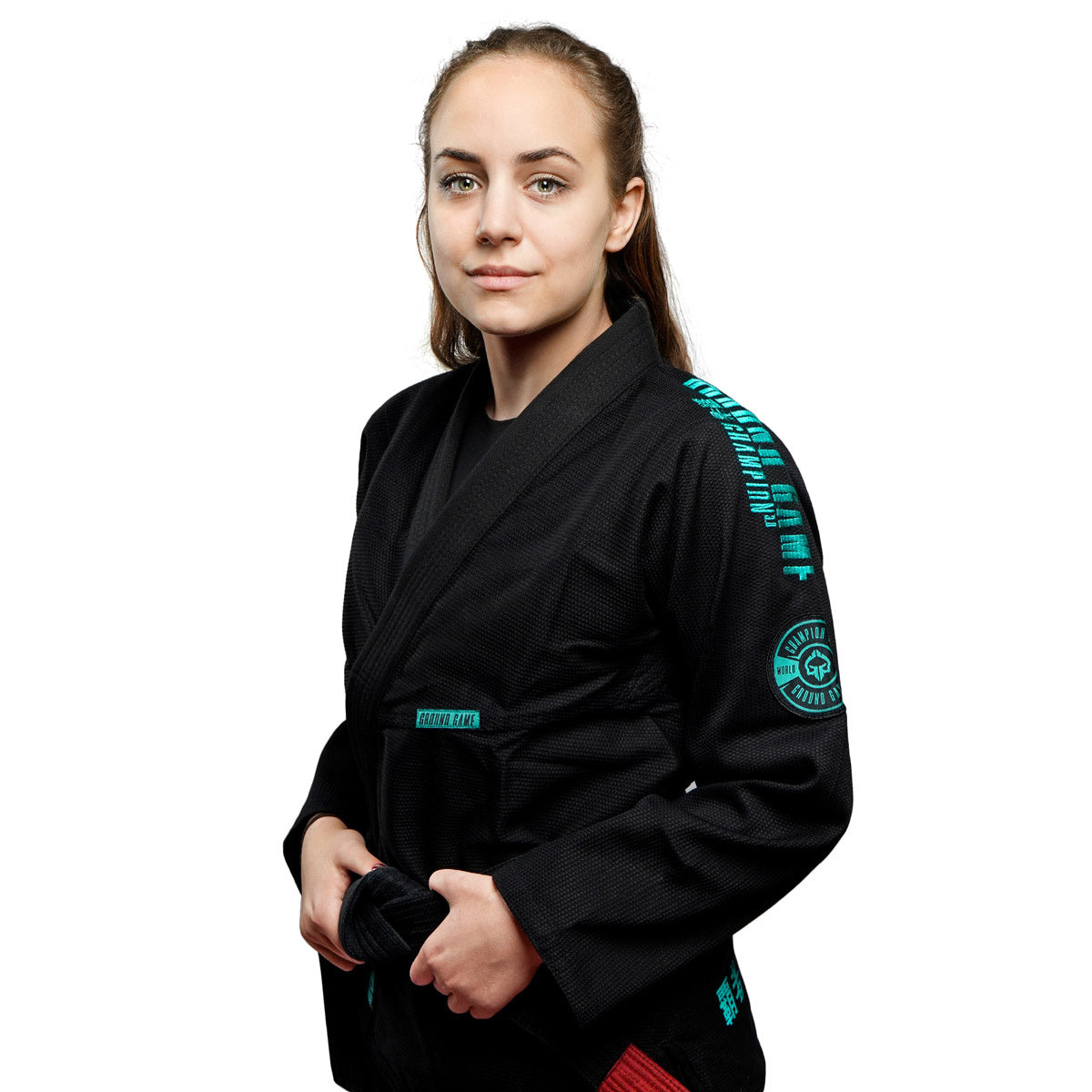Women's BJJ GI Champion 3.0 Mint (Black) + FREE Belt